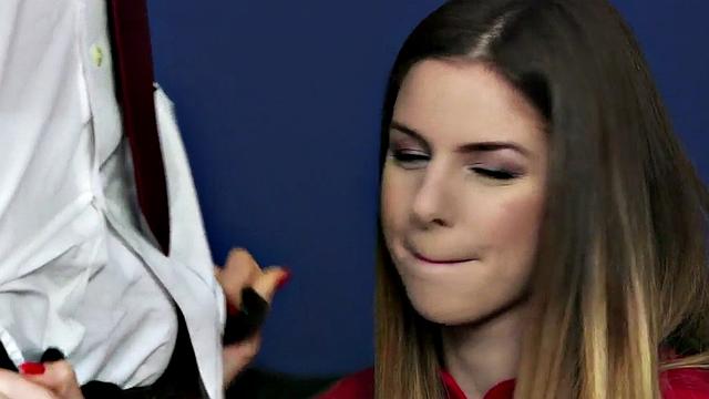 CFNM wedding dress Ebony jerks old cock in 3some with Friend