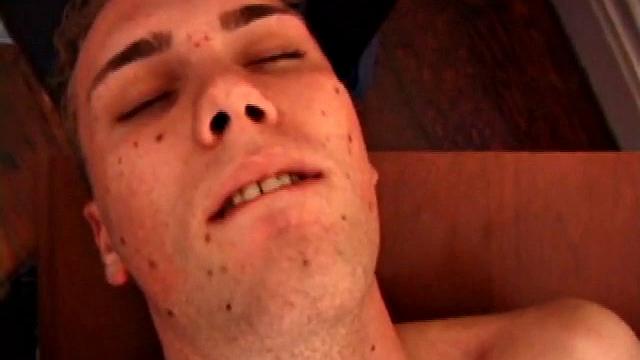 Matthew has his big dick out for a jerk off session, but quickly tucks it away when he hears Tye arrive. Then it's right back out when Tye offers to play.