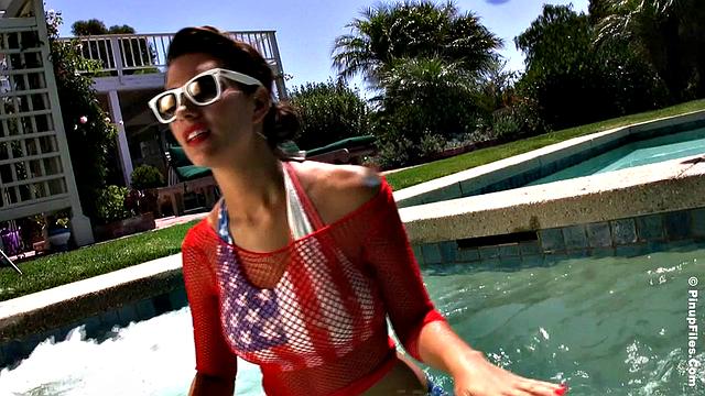 Holly - Spangled Hot Tub 1