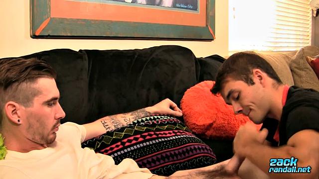 Sucking On His Straight Cock - Marcus Rivers &amp;amp; Bobbie