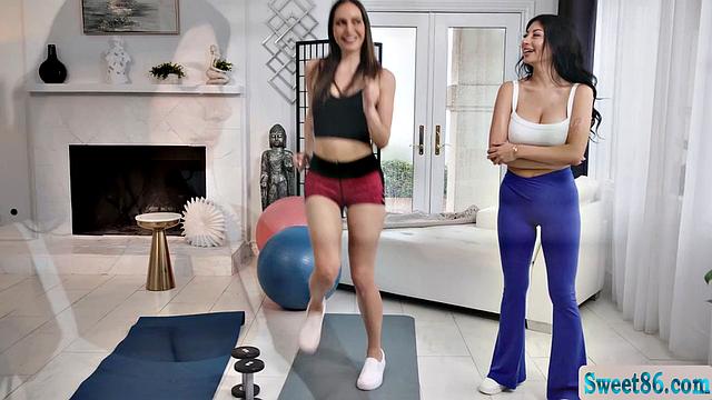 Yoga instructor makes my pussy super wet