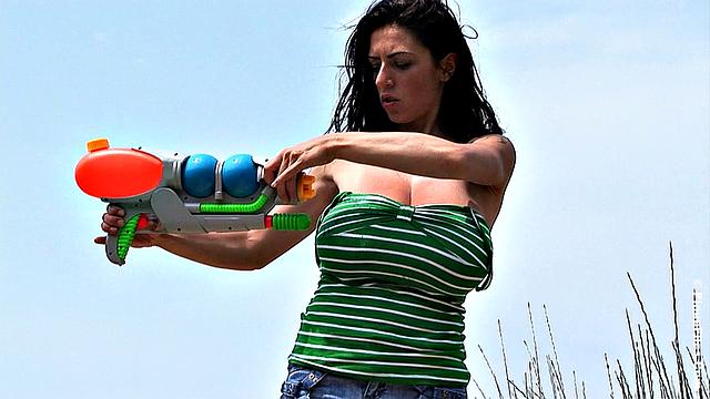 Anya Zenkova - Water Guns 2