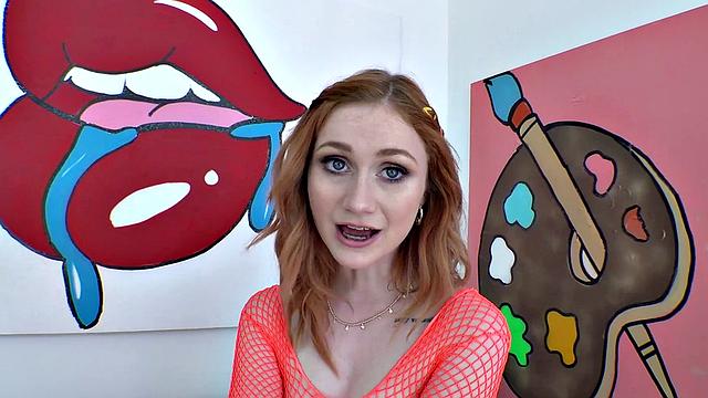 Slutty Scarlet Takes Big Dick