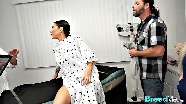 Theodora Day: Cuckold Husband Struggles to Get Her Pregnant