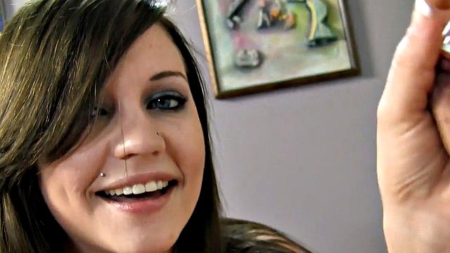 POV amateur tugjob 21yo GF jerks cock and talks