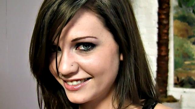 POV amateur tugjob 21yo GF jerks cock and talks