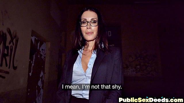 picked up big-titted cougar smashed