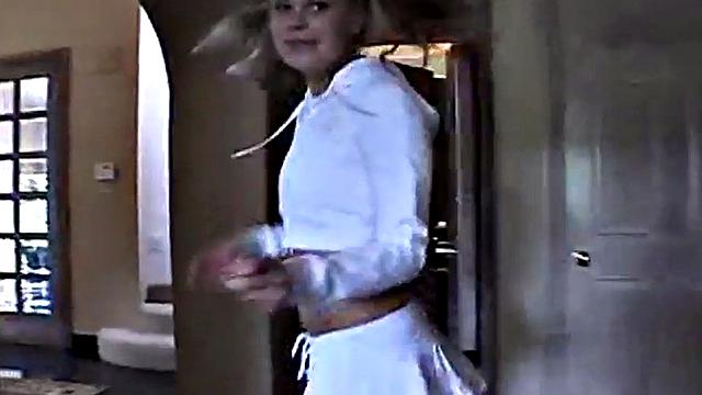 Naked lesbo teens masturbate and watch
