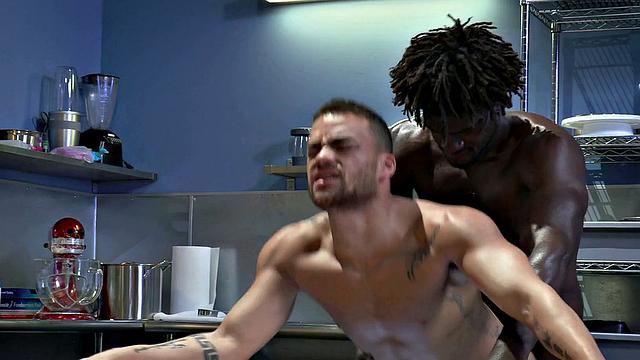 RagingStallion - Hunk Cake Maker Railed By BBC