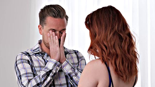 Big breasted Annabelle Red can't get married until she fucks her friend's husband