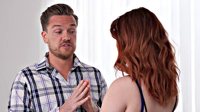 Big breasted Annabelle Red can't get married until she fucks her friend's husband