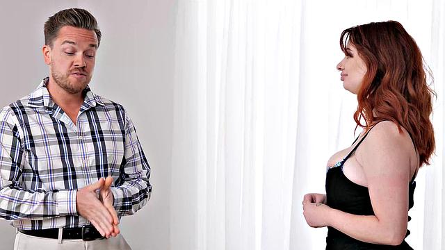 Big breasted Annabelle Red can't get married until she fucks her friend's husband