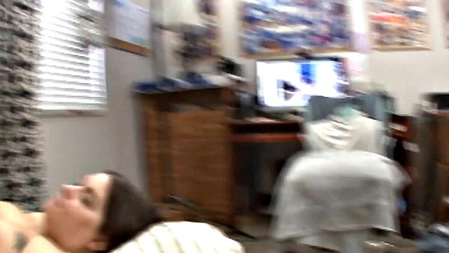 Gonzo chubby BBW ravaged in trio