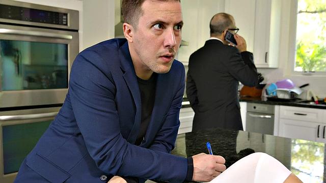 Naughty schoolgirl gets her tight pussy fingered & fucked up close in the bedroom