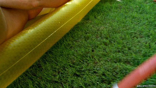 Woman With A Garden Hose