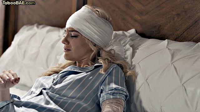 Blonde cute babe smashed by stranger