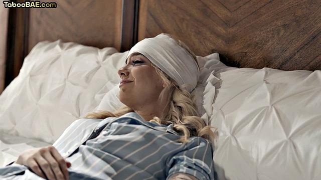 Blonde cute babe smashed by stranger