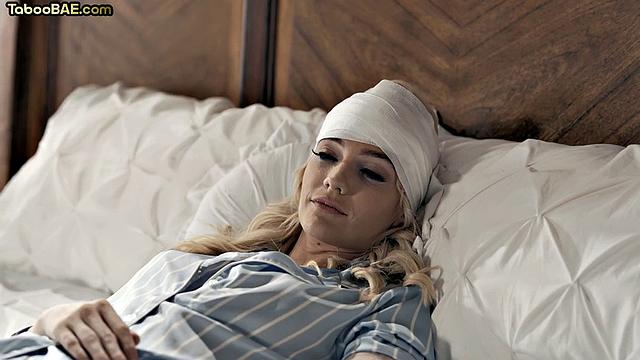 Blonde cute babe smashed by stranger