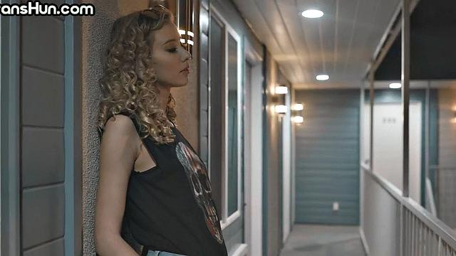 Trans honey gets ass fingered by facesitting babe