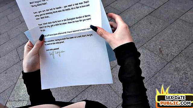 Real public alt girl gets fucked after picking up on street