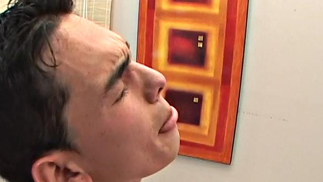 Cumming Spanish twink fucks boyfriend's ass in homemade anal