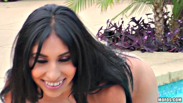 My Game, My Rules: A bald pussy banged from behind in POV outdoor action