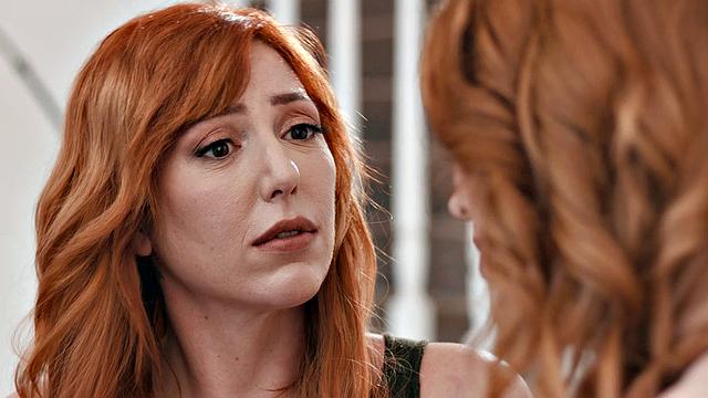 TRANSFIXED - Redhead MILF Lauren Phillips Offers Support To Widow Neighbor Erica Cherry