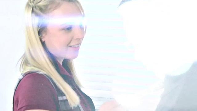 Teen Cali Sparks Gets Dicked in Detention