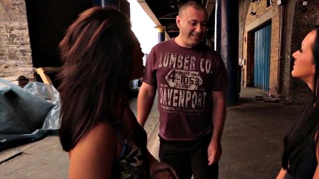 British CFNM babes humiliate small-cocked guy with domination and threesome action