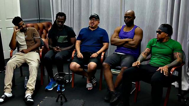 GangbangCreampie - Hot Blonde Sucks And Gets Pounded Hard In Gangbang