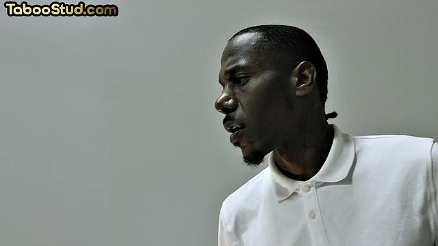 Athletic jock barebacked in threesome