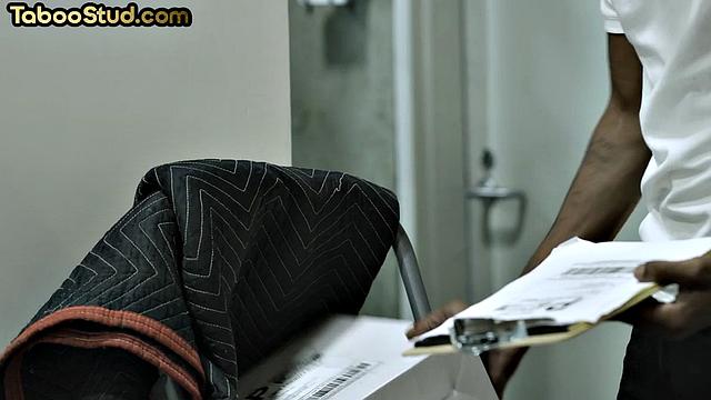 Athletic jock barebacked in threesome