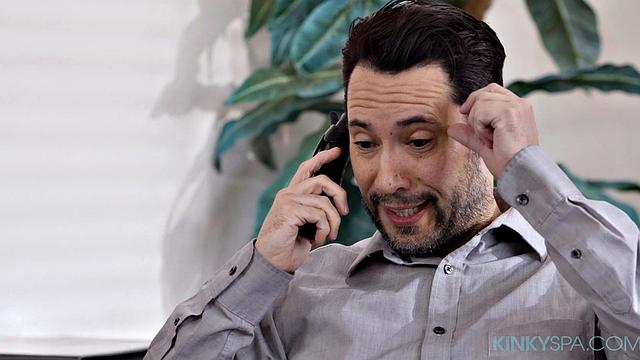 Kira Taylor helps a stressed client relieve pressure