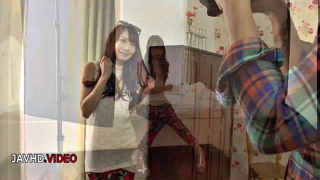 Fingering sets the stage for intense Creampie pleasure with Asian bikini