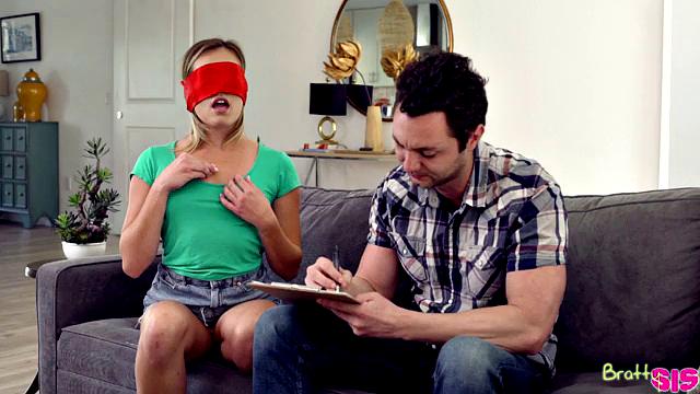 кэти куш в повязке-сводная сестра устраивает ледяной марафон