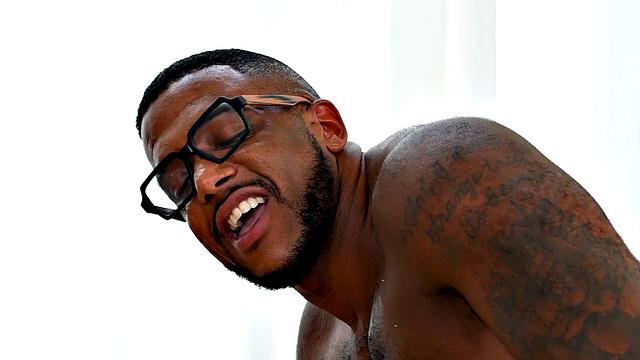 Black hunk assfisted in classroom after sucking