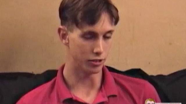 Muscular Brian is a hot 20 year old blond, with washboard abs and a 7 inch dick. This straight boy is back for another scene. We enjoy about 20 minutes of him stroking his cock in different positions.