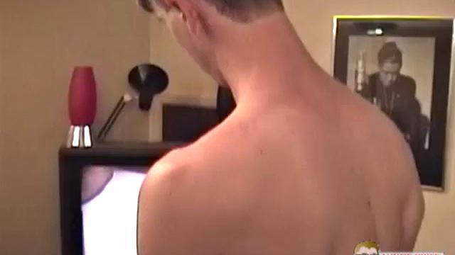 Muscular Brian is a hot 20 year old blond, with washboard abs and a 7 inch dick. This straight boy is back for another scene. We enjoy about 20 minutes of him stroking his cock in different positions.