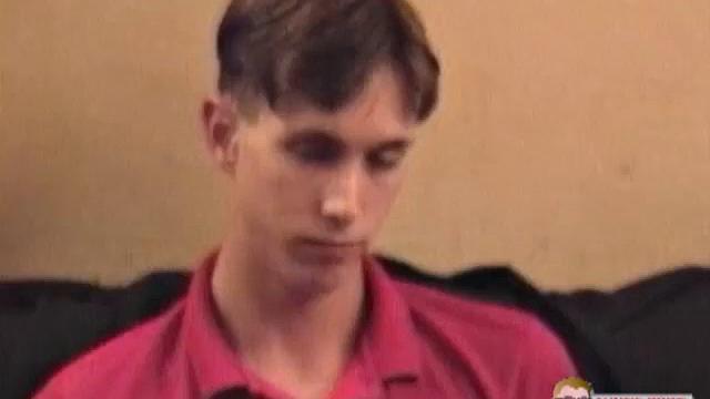 Muscular Brian is a hot 20 year old blond, with washboard abs and a 7 inch dick. This straight boy is back for another scene. We enjoy about 20 minutes of him stroking his cock in different positions.