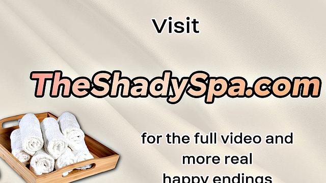 Naughty masseuse smashed by client