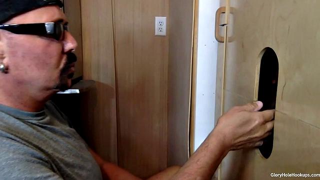 Afternoon Gloryhole Fuck