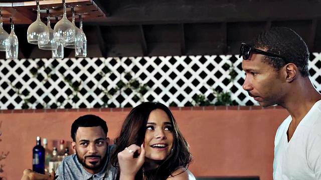 Hairy bigass babe bouncing on BF