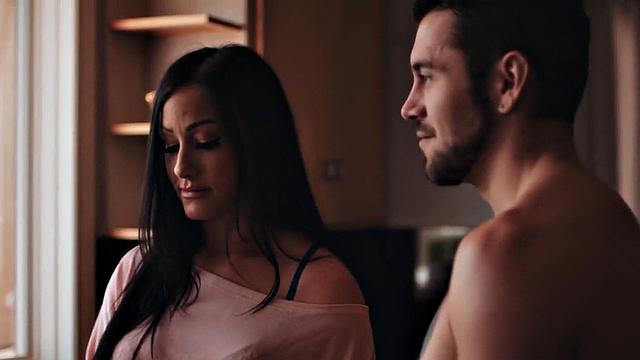 Big booty stepmom gets cumshot on pussy after fucking