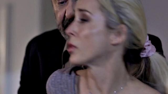 Beauty babe doggystyled by lover's dick