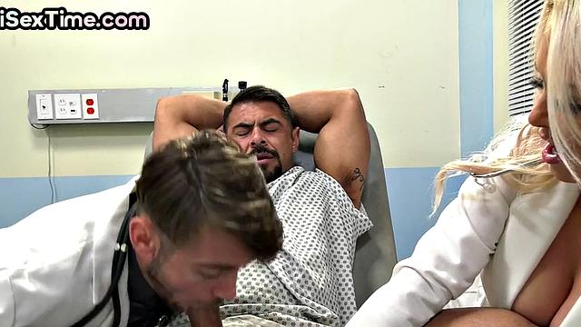 Bisexual nurses in IR 3some compilation with doctors