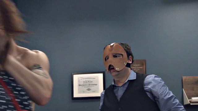 Bdsm skank throating dick