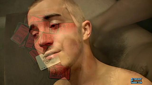 Potter Strokes His Hot Uncut Cock - Potter