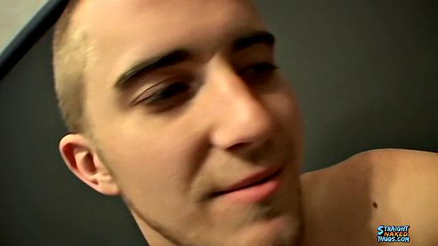 Potter Strokes His Hot Uncut Cock - Potter