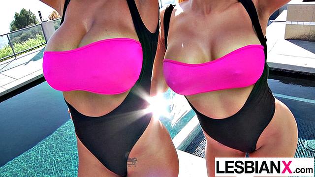 LesbianX - Blonde Bombshells Playtime
