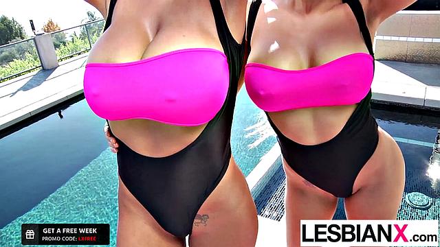 LesbianX - Blonde Bombshells Playtime